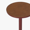 Calder Leather Drink Table CH-1004754 angled table top view 