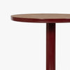 Co.House Designs Calder Leather Drink Table side view of top
