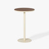 Co.House Designs Calder Leather Side Table angled view 