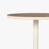 Calder Leather Side Table CH-1004756 side view of top 