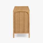 Co.House Designs Cali Oak Sideboard Natural Side View