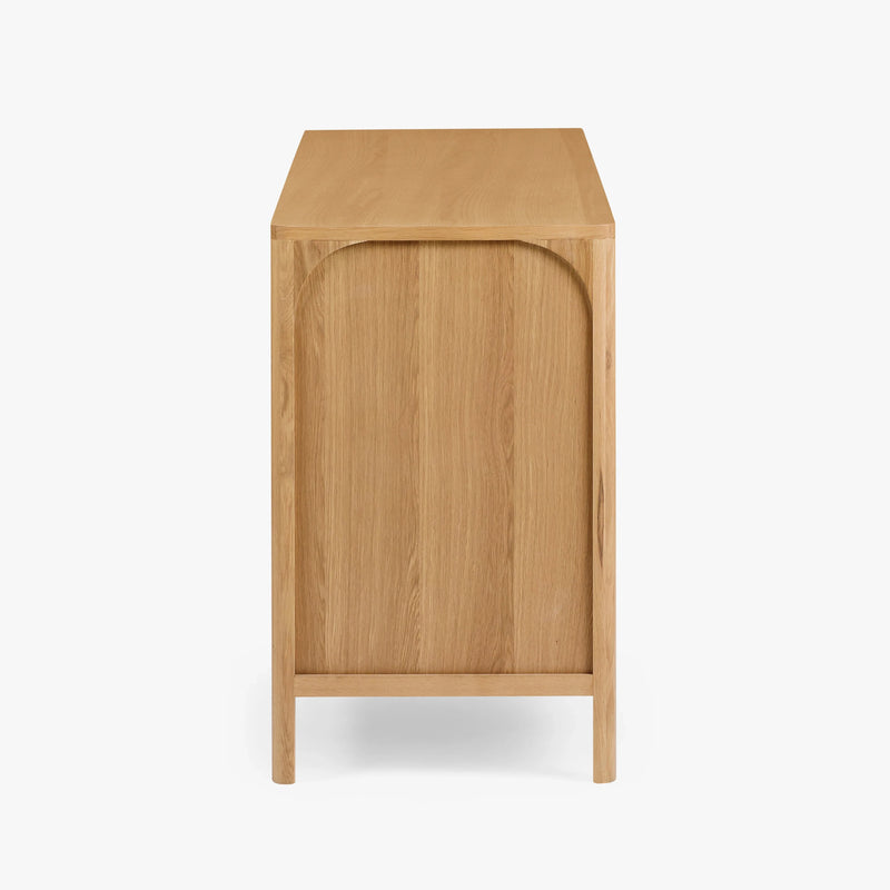 Co.House Designs Cali Oak Sideboard Natural Side View