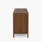 Co.House Designs Cali Oak Sideboard Walnut Side View CH-1001879-VN13-FN-ST-BF-WT-OS