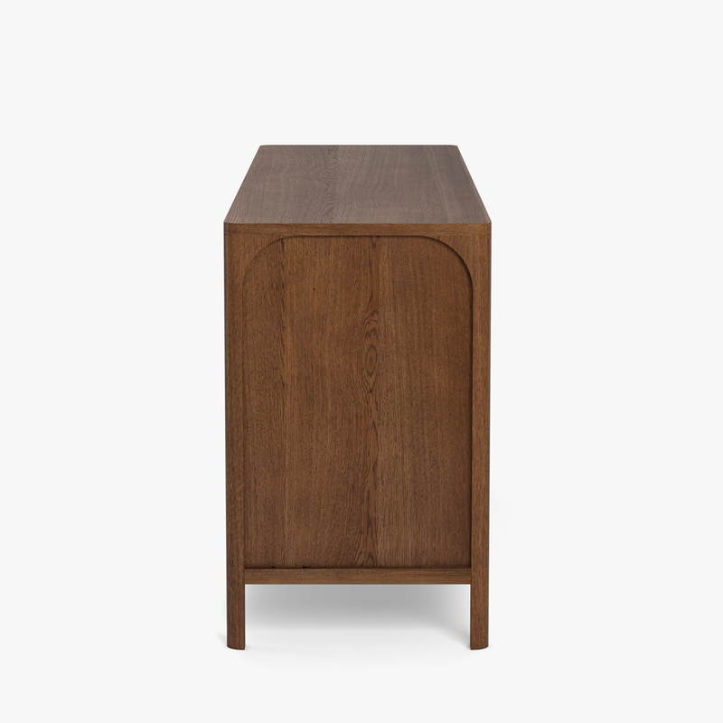 Co.House Designs Cali Oak Sideboard Walnut Side View CH-1001879-VN13-FN-ST-BF-WT-OS