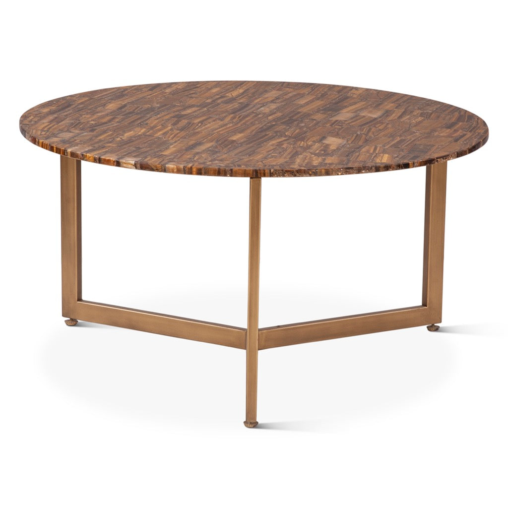 HTD Calico Coffee Table angled view 