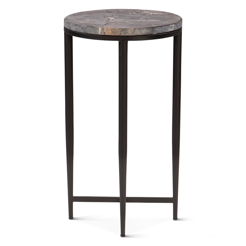 HTD Calico Side Table side view 