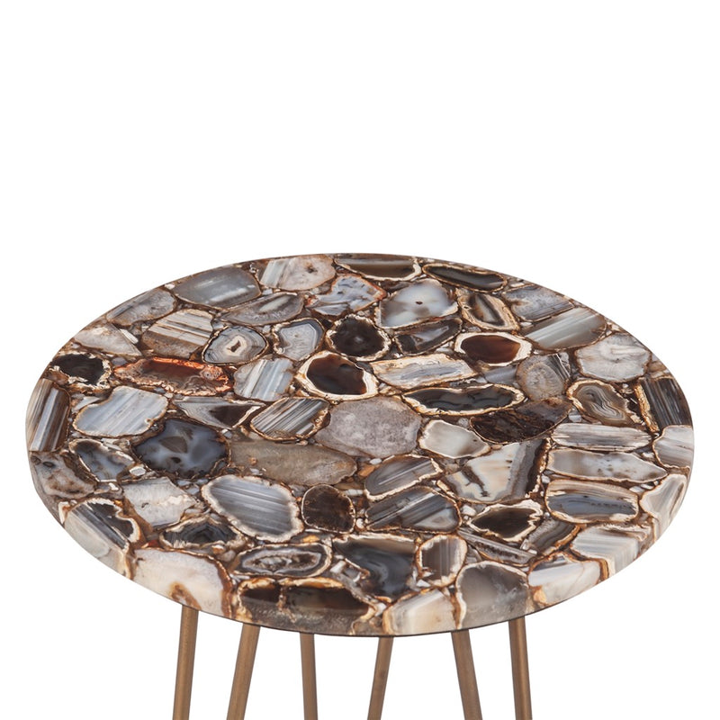 HTD Calico Side Table TOP VIEW 