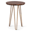 HTD Calico Side Table side view 