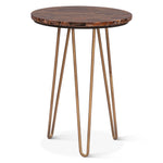 HTD Calico Side Table side view 