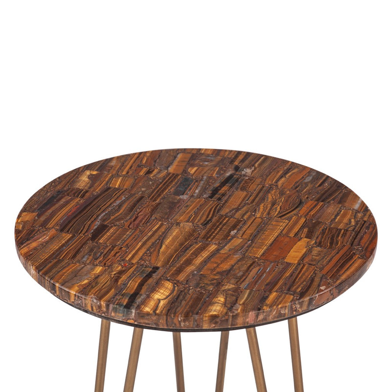 HTD Calico Side Table tabletop view 