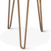 HTD Calico Side Table leg view