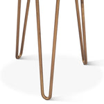HTD Calico Side Table leg view