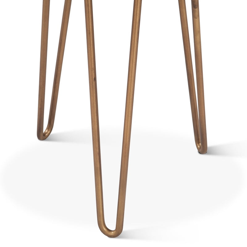 HTD Calico Side Table leg view