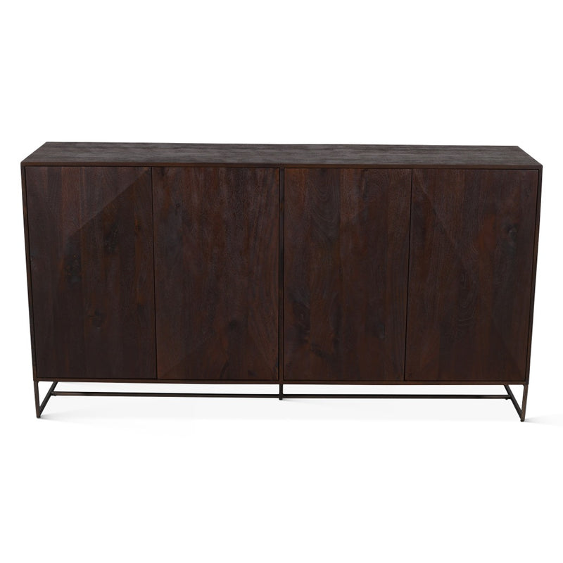 Cambridge 76" Sideboard FCM-SB76WN front view 
