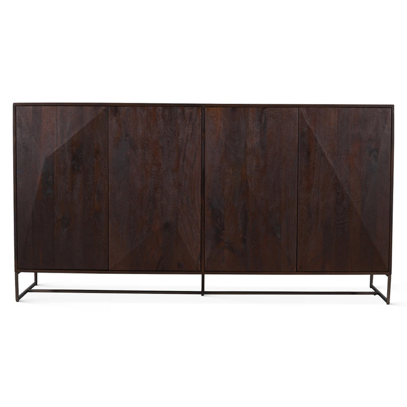 HTD Cambridge 76" Sideboard eye level view 