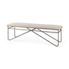 Mercana Camille Bench angled view 