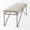 Mercana Camille Bench angled side view 