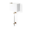 Mercana Cantabria Wall Sconce angled view 