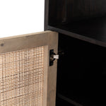 Four Hands Caprice Bookshelf Natural Cane Cabinets