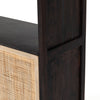 Caprice Bookshelf Black Wash Mango Acacia Wood Side Panel IPRS-025