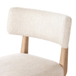Four Hands Cardell Swivel Counter Stool Essence Natural Fabric Backrest