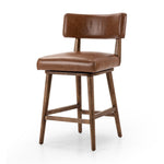 Four Hands Cardell Swivel Stool angled view