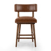 Four Hands Cardell Swivel Stool front view