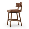 Four Hands Cardell Swivel Stool side angled view