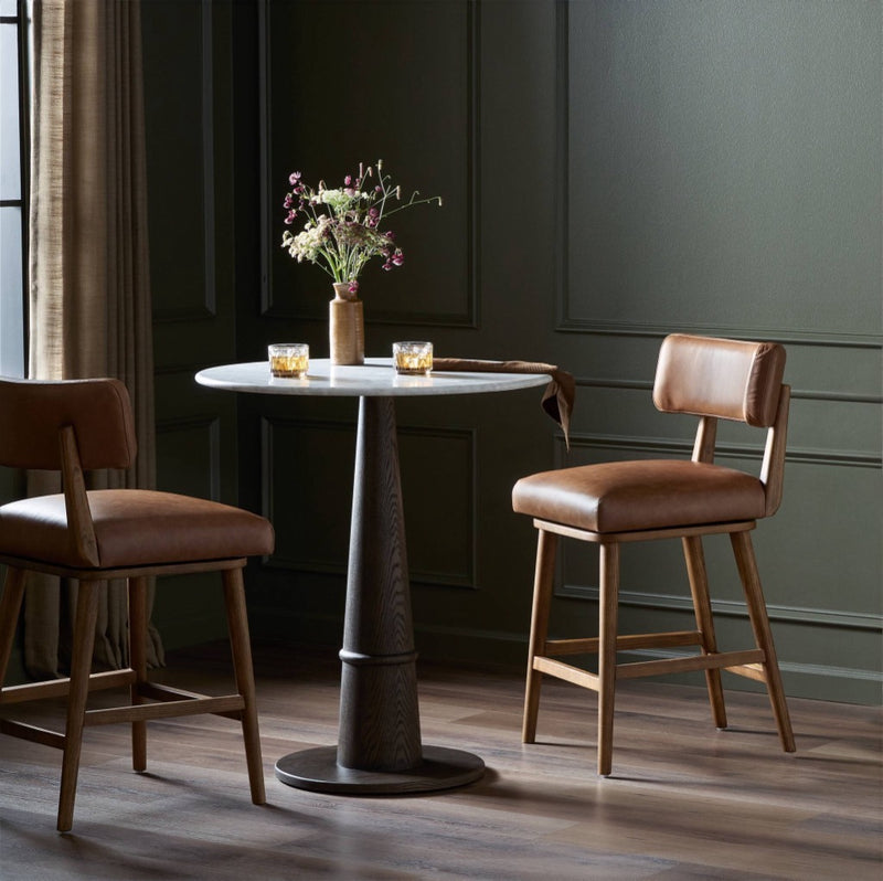 Cardell Swivel Stool 238329-006 staged view