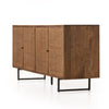Four Hands Carmel Sideboard Brown Wash Angled View