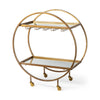 Mercana Carola Bar Cart angled view 