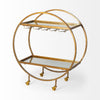 Carola Bar Cart 50363 angled view 
