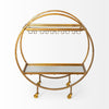 Carola Bar Cart 50363 back view 