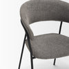 Carolyn Dining Chair 70465 seat arm and back view 
