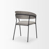 Mercana Carolyn Dining Chair angled back view 