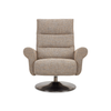 Carter Comfort Relax Recliner Arther Oyster Front Facing View American Leather