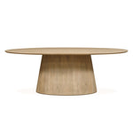 HTD Casablanca Oval Dining Table front view 
