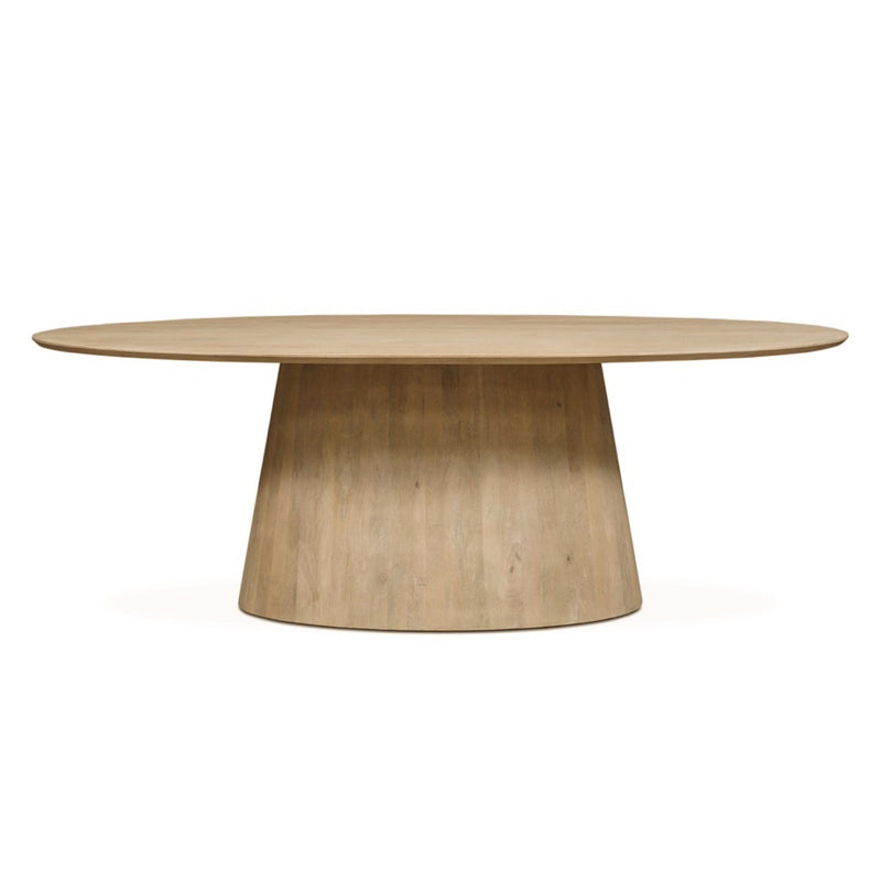 HTD Casablanca Oval Dining Table front view 
