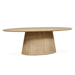 HTD Casablanca Oval Dining Table angled view 