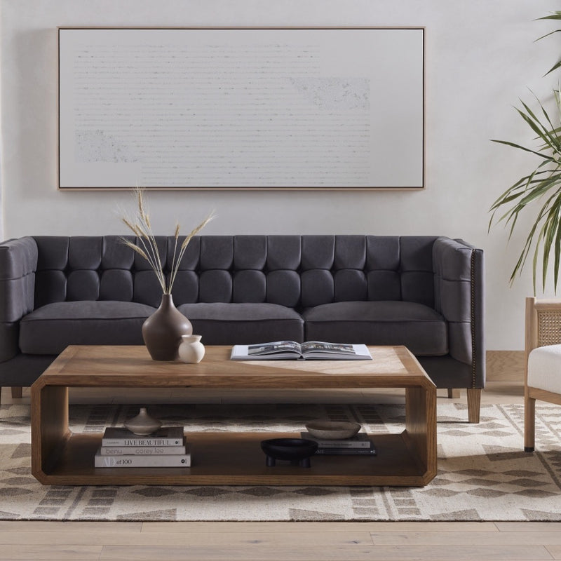 Four Hands Caspian Coffee Table - Natural Ash