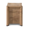 Cassio Nightstand Natural Reclaimed French Oak Side View 242186-001