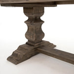 Castle Dining Table - Wax Bleached Pine