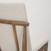 Mercana Cavett Dining Chair wooden frame view 