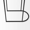 Celine Nesting Accent Tables 69492 open ended metal base