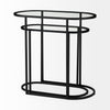 Mercana Celine Nesting Accent Tables angled side view 