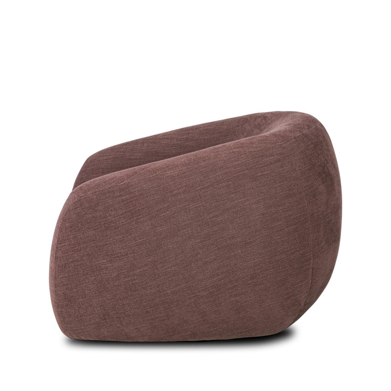 Four Hands Channing Swivel Chair side view 