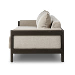 Four Hands Chapman Outdoor Metal Sofa 106" side view 