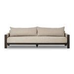 Four Hands Chapman Outdoor Metal Sofa 106" front view 