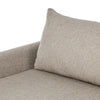 Four Hands Chapman Outdoor Metal Sofa 106" knife edge back cushion 