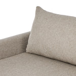 Four Hands Chapman Outdoor Metal Sofa 106" knife edge back cushion 